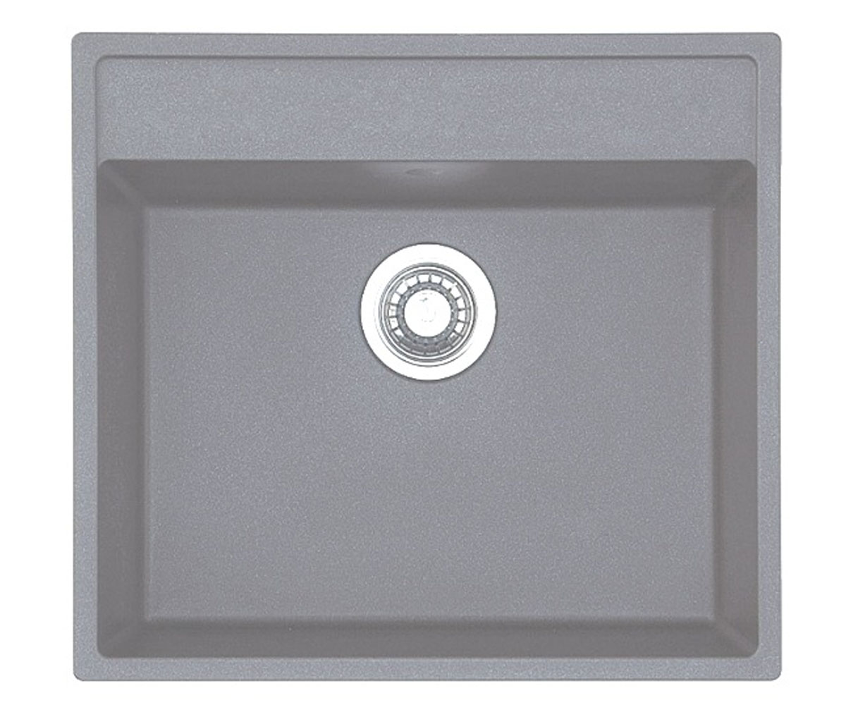 Кухонна мийка FABIANO QUADRO QUADRO 56X51 BETON QUADRO 56X51 BETON