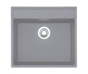 Мийка для кухні FABIANO QUADRO QUADRO 56X51 TITANIUM