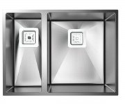 Полуторне мийка FABIANO QUADRO QUADRO 58X44 R R10