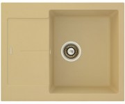 Гранітна плита, мийка FABIANO QUADRO QUADRO 62X50 CREAM