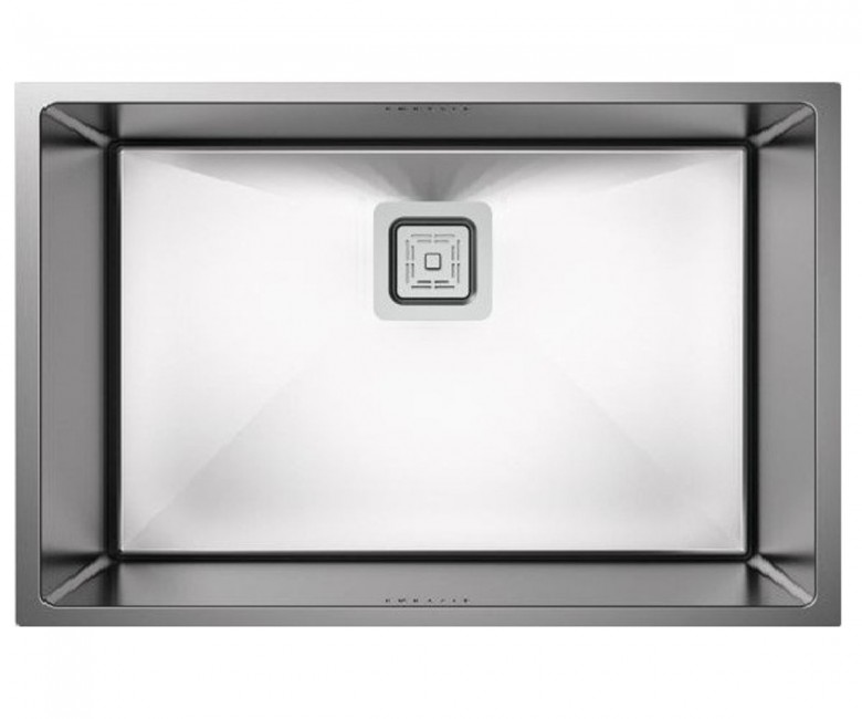 Мийка стальна 68 см FABIANO QUADRO QUADRO 68X44 R10 QUADRO 68X44 R10