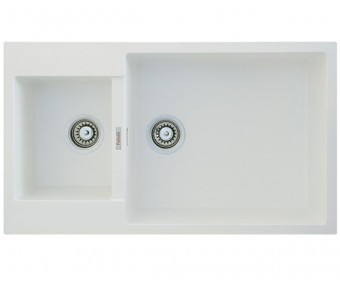 Мийка для кухні QUADRO QUADRO 86X50X15 ALPINE WHITE