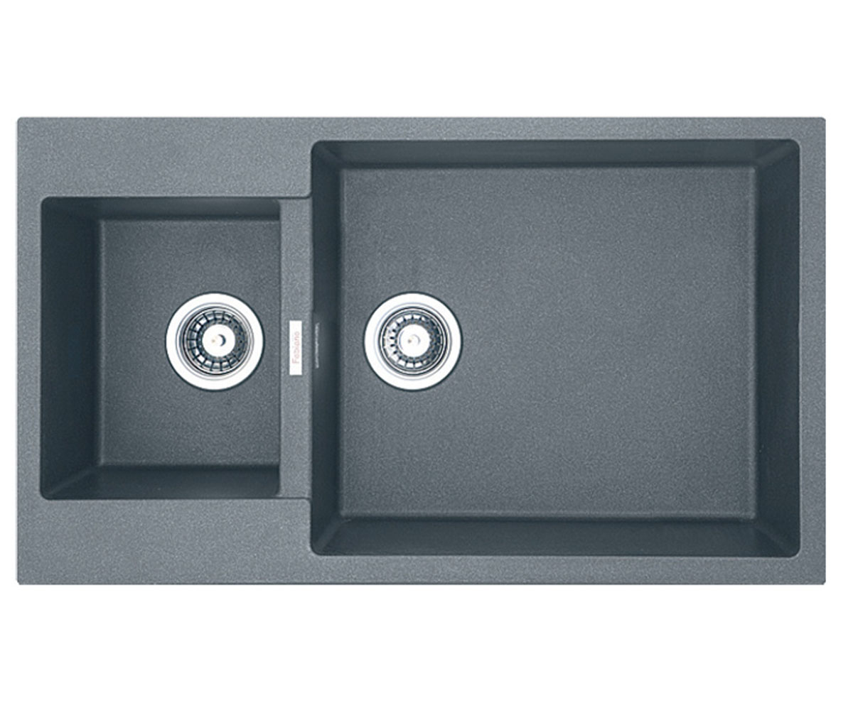 Мийка для кухні FABIANO QUADRO QUADRO 86X50X15 TITANIUM QUADRO 86X50X15 TITANIUM