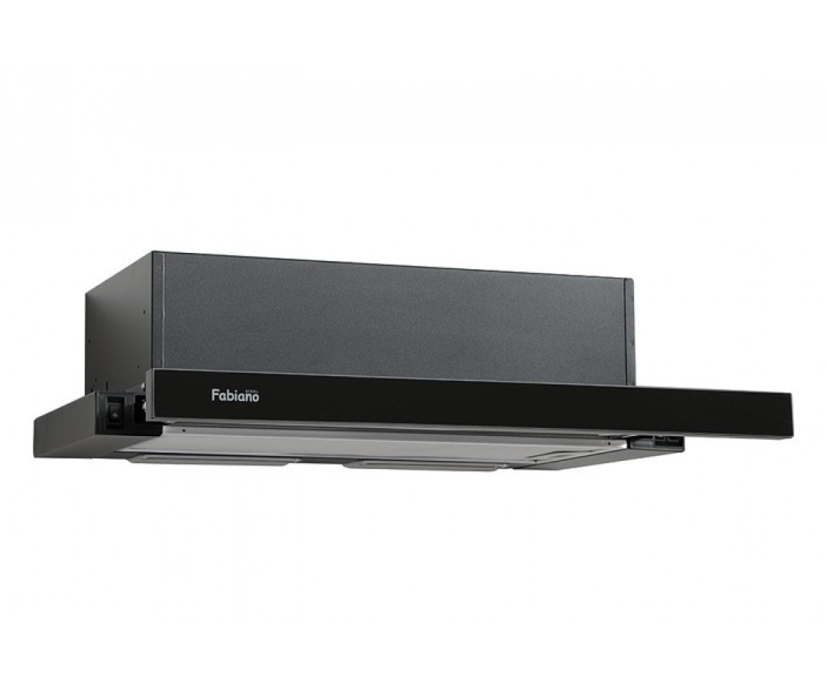 Витяжка FABIANO  SLIM 60 LUX BLACK GLASS SLIM 60 LUX BLACK GLASS