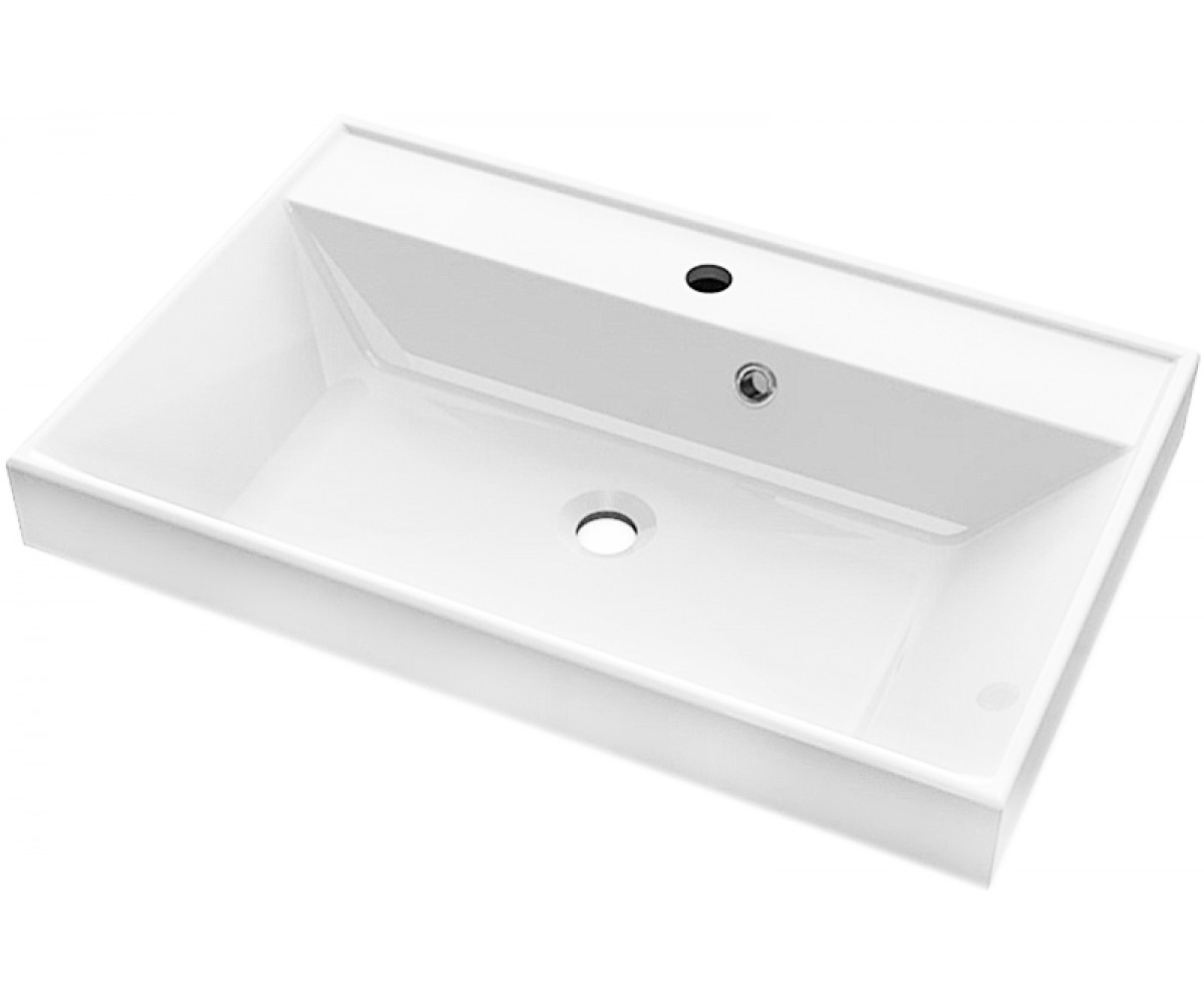 Прямокутна раковина з переливом FANCY MARBLE SIGNE 0407101 0407101