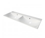 Подвійний умивальник з литого мармуру FANCY MARBLE AMELIA 0712201
