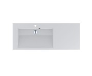 Раковина с правым крылом FANCY MARBLE PEGGY 3613301
