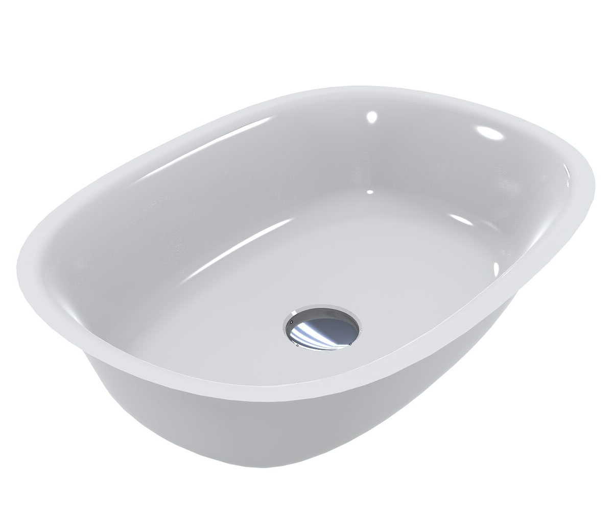 Овальна раковина FANCY MARBLE  9306101 9306101