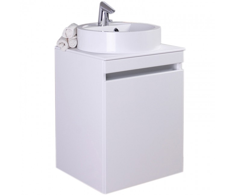 Тумба під раковину FANCY MARBLE  CABINET RENATA 500 WHITE CABINET RENATA 500 WHITE