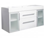 Тумба з раковиною FANCY MARBLE BARBADOS CUPBOARD 1200X520X500 NADIA 1200C WHITE