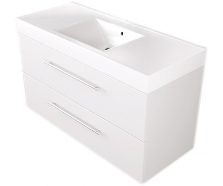 Підвісна тумба FANCY MARBLE  CUPBOARD 1200X610X500 NADIA WHITE CUPBOARD 1200X610X500 NADIA WHITE