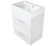 Підвісна тумба FANCY MARBLE  CUPBOARD 55X36X62 22M WHITE
