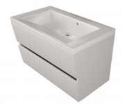 Тумба з раковиною FANCY MARBLE PEGGY CUPBOARD PEGGY 850C 850X600X500 WHITE