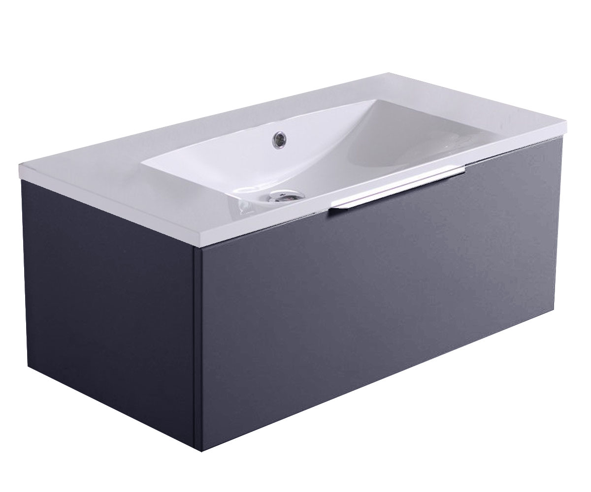 Тумба під раковину FANCY MARBLE  TUMBA AMELIA 900 GREY SM132 TUMBA AMELIA 900 GREY SM132