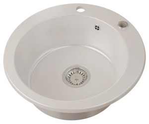 Кухонна мийка кругла з ексцентриком FEJERA VENTA 100122