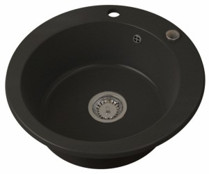 Кухонна мийка кругла з ексцентриком FEJERA VENTA 100124