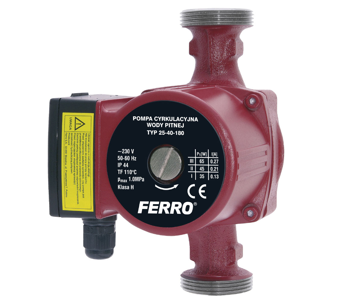 Насос циркуляційний FERRO  0202W 0202W