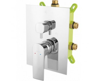 Змішувач на 3 функції ALGEO SQUARE BAQ7P3BOX