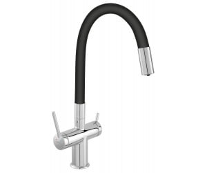 Чаша для м`якої води Filtrata з м`якою білою Фільтратою, хром FERRO  BFT41B