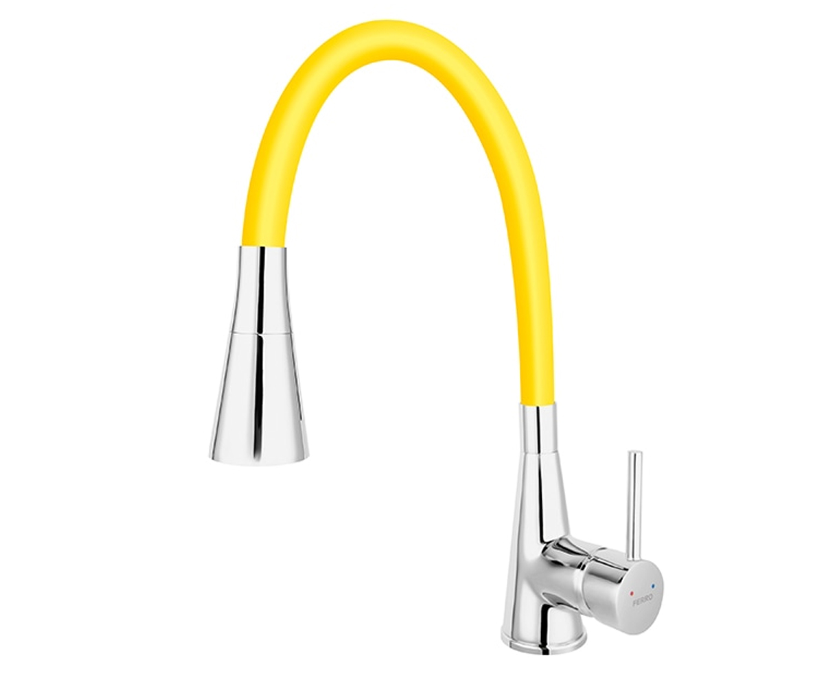 Смеситель с гибким изливом FERRO ZUMBA II BZA42C BZA42C