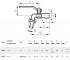 Кран с дросселем 3/4  KCP2W:Чертеж 