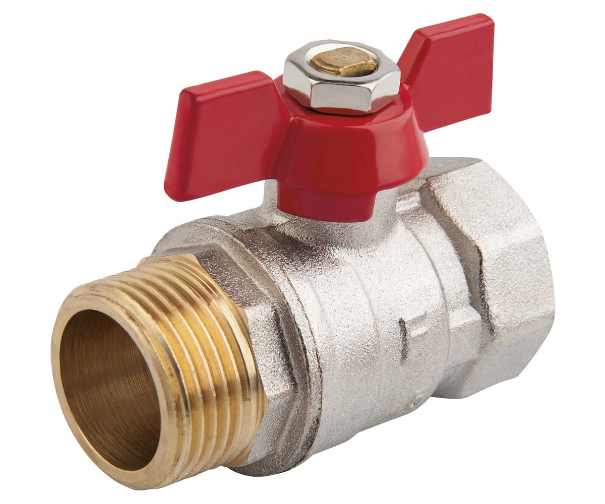 Кран кульовий 3/4 FERRO  KMS21W KMS21W