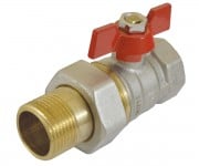 Кран кульовий 1/2 FERRO  KSS1W