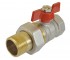 Кран кульовий 1/2 FERRO  KSS1W KSS1W