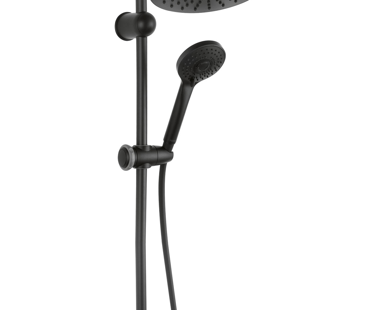 Набор с верхним и ручным душем  RONDO NP21-BL:Фото 3