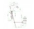 Смеситель для биде  KEVON CHIC 81 WX 8130:Чертеж 