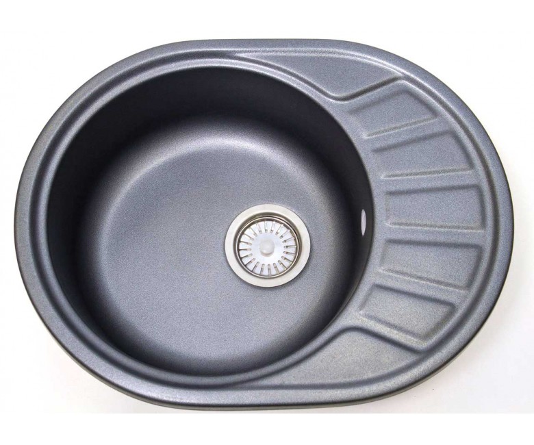 Овальна кухонна мийка FOSTO  58X45 SGA-420 58X45 SGA-420