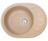 Овальна кухонна мийка FOSTO  58X45 SGA-806 58X45 SGA-806