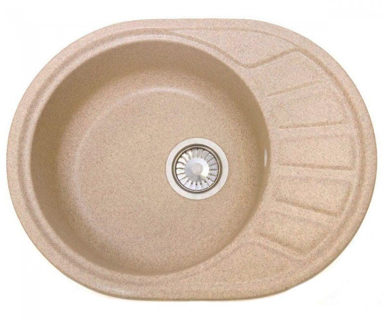 Овальна кухонна мийка FOSTO  58X45 SGA-806 58X45 SGA-806