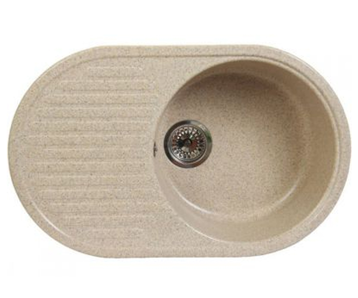 Кухонная мойка с крылом FOSTO  74X46 SGA-300 74X46 SGA-300