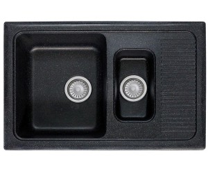 Полуторна гранітна мийка   FOSTO  77X49 SGA-420