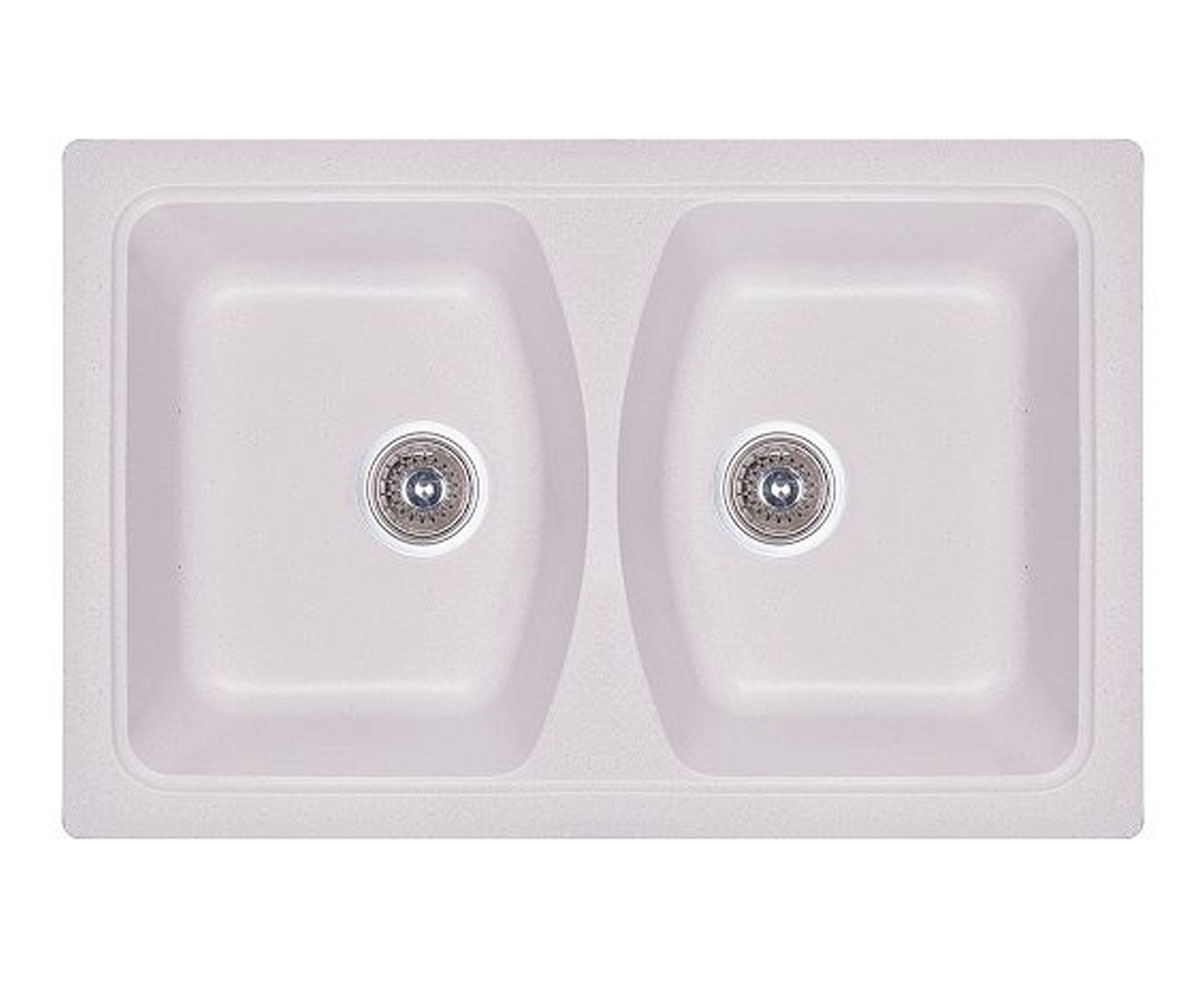 Кухонная двойная мойка FOSTO  79X50 SGA-203 79X50 SGA-203