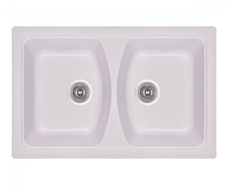 Кухонна подвійна мийка   FOSTO  79X50 SGA-203 79X50 SGA-203