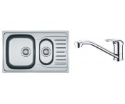 Кухонна мийка із змішувачем FRANKE POLAR PXL 651-78 101.0444.132