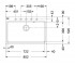Кухонная мойка  FIJI FIG 610-80 114.0367.655:Чертеж 