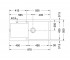 Кухонная мойка  MARIS MRG 611-97 XL 114.0367.732:Чертеж 