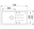 Мойка для кухни  MALTA BSG 611-78 114.0375.033:Чертеж 