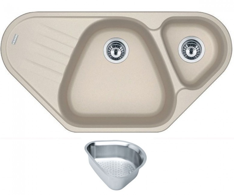 Угловая мойка с коландером FRANKE ANTEA AZG 661-E 114.0499.209 114.0499.209