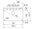 Кухонная мойка  MARIS MRG 610-72 TL 114.0661.768:Чертеж 