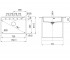 Кухонная мойка  MARIS MRG 610-72 TL 114.0661.771:Чертеж 