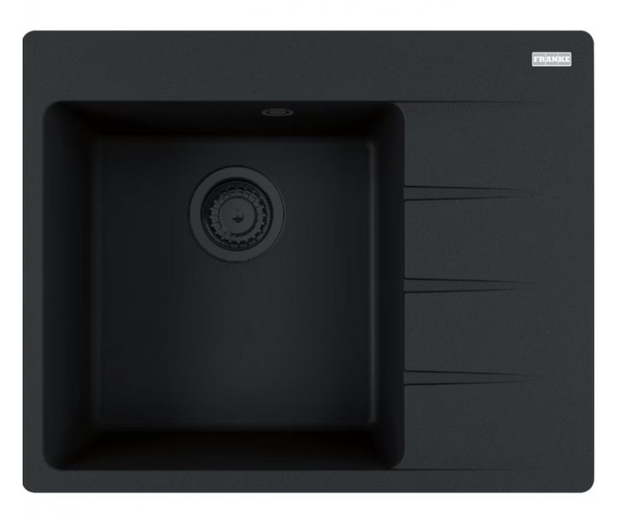 Лівостороння кухонна мийка FRANKE CENTRO CNG 611-62 TL BLACK EDITION 114.0699.242 114.0699.242