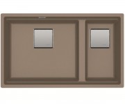 Раковина з аксесуарами FRANKE KUBUS 2 KNG 120 125.0517.123