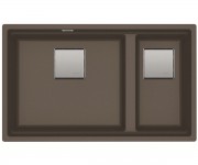 Раковина з аксесуарами FRANKE KUBUS 2 KNG 120 125.0517.125
