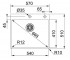 Мойка на одну чашу  BOX BXX 210-54 TL 127.0369.295:Чертеж 
