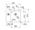 Полуторная мойка  BOX BXX 260 36-16 TL 127.0379.889:Чертеж 
