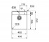 Мойка на столешницу  MARIS MRX 210-40 TL 127.0598.748:Чертеж 